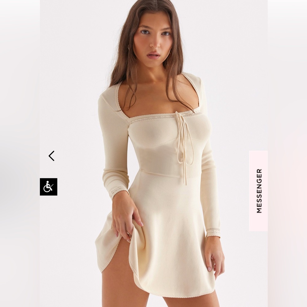 CAPRICE knit dress HOUSE OF CB